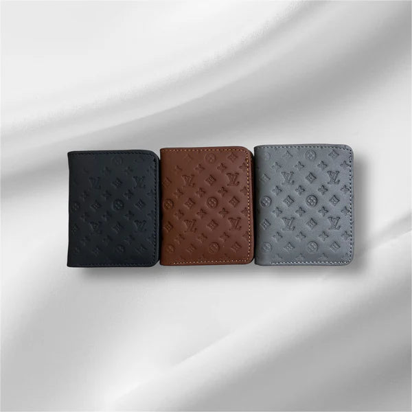 Mini Short LV Leather Wallet