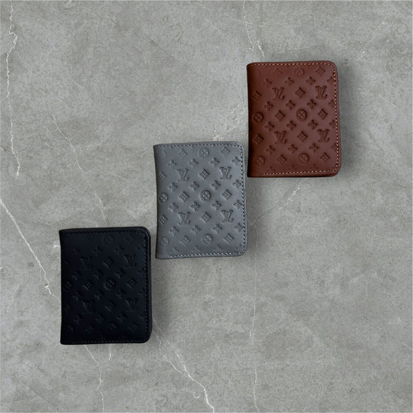 Mini Short LV Leather Wallet