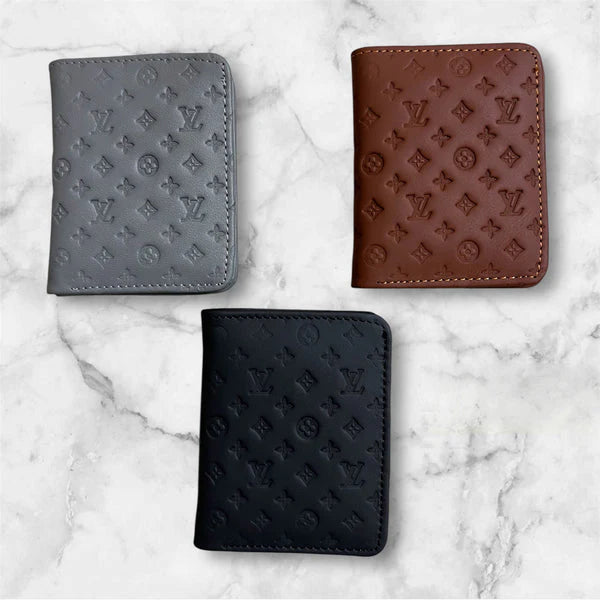 Mini Short LV Leather Wallet