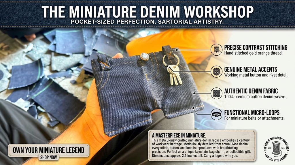JEANS WALLET [MINI PANT WALLET]